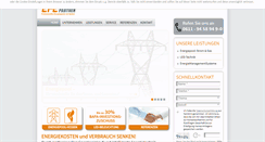 Desktop Screenshot of epe-energie.de