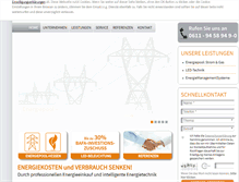 Tablet Screenshot of epe-energie.de